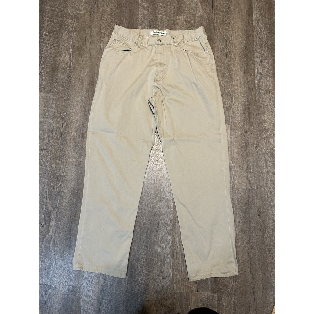 Indigo Palms Tommy Bahama Relaxed Fit 100% Cotton Pants 36 x 34